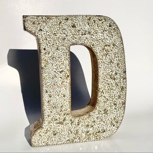Beaded Decorative Letter Decor